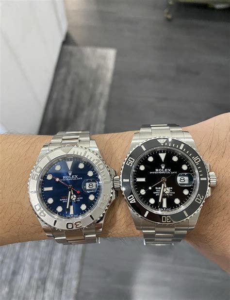 rolex submariner yacht master 2|rolex yachtmaster vs submariner.